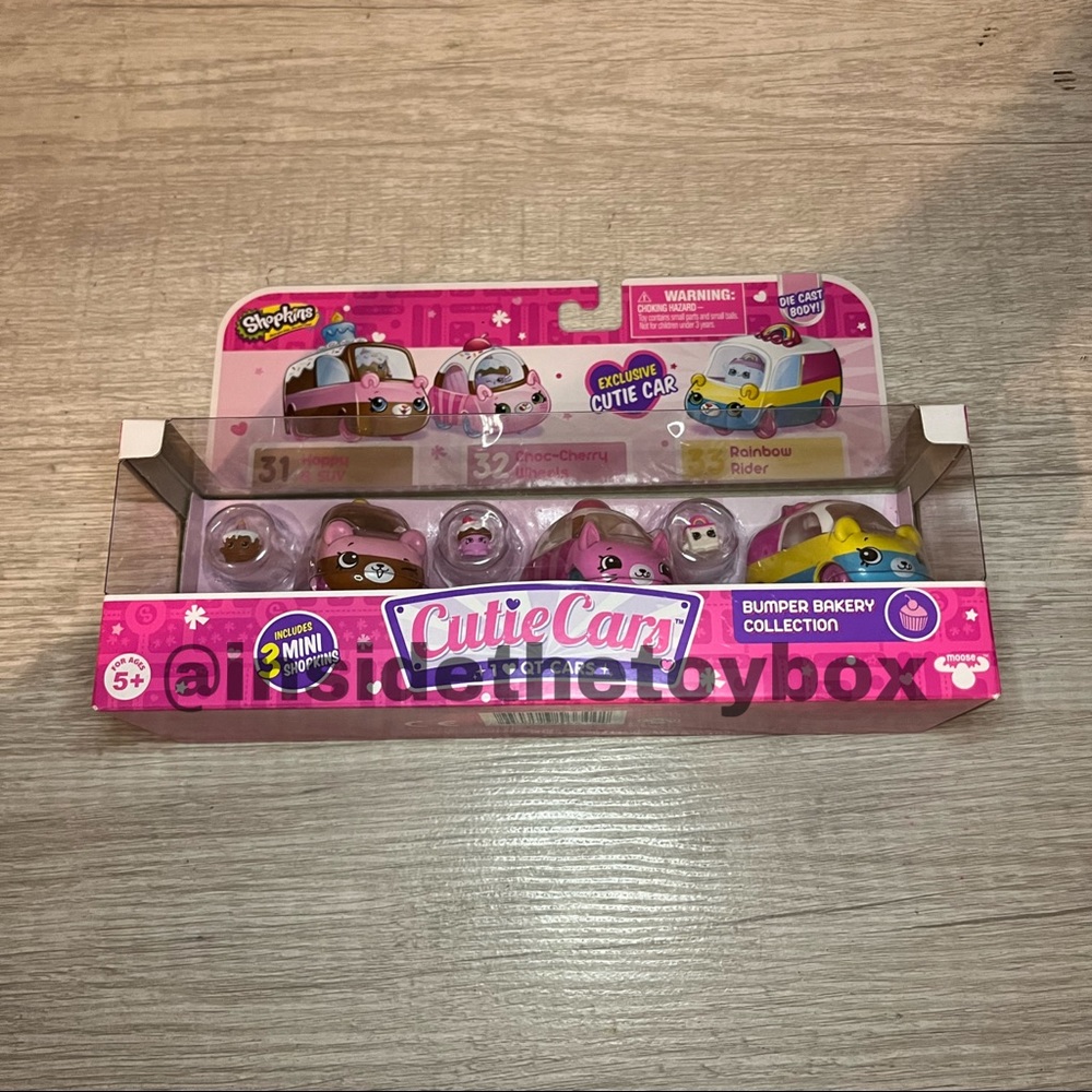 Shopkins Cutie Cars Bumper Bakery Collection